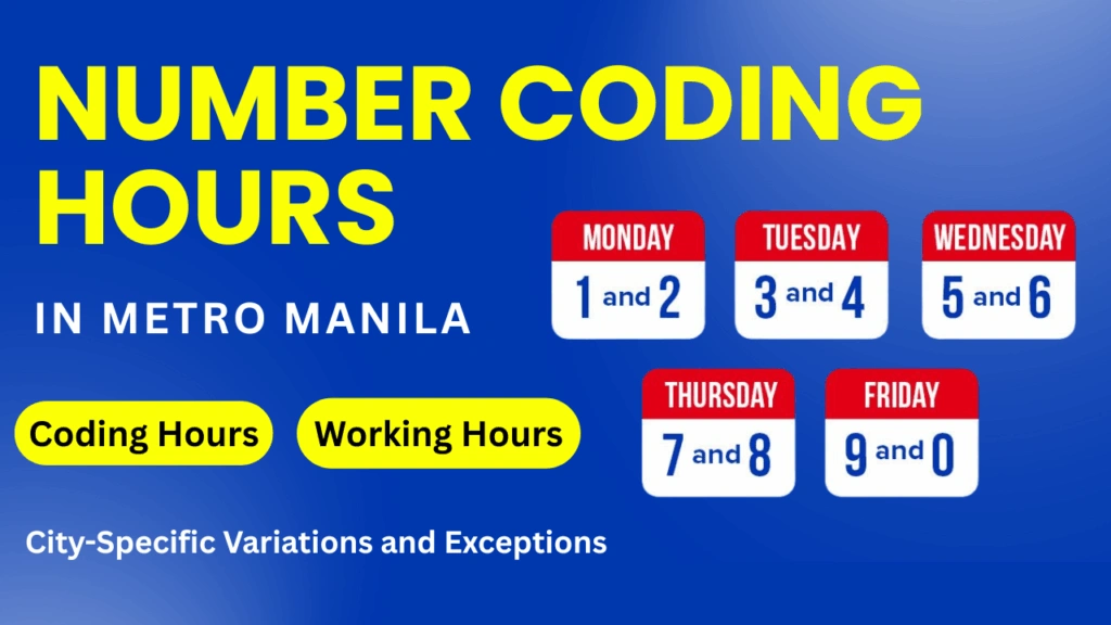 2026 Number Coding Scheme Based on Plate Number (UVVRP Day-Wise Guide, Coding Hours & Free Hours)
