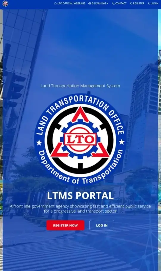 Register LTO portal Online