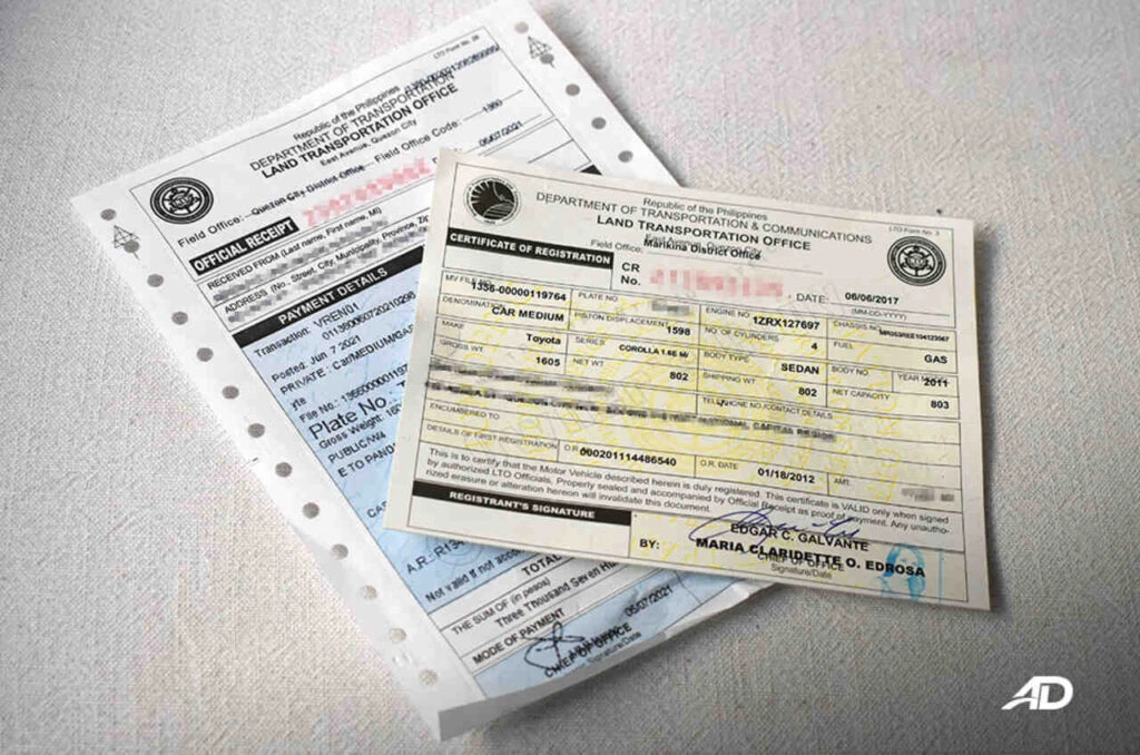 What’s Changed in the New LTO Certificate of Registration?