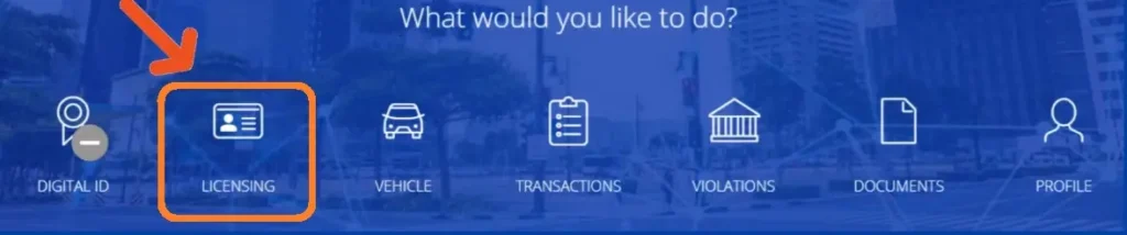Apply for Student Permit in LTMS