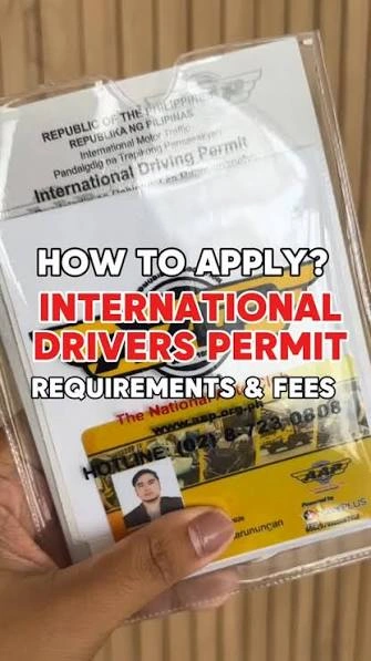 International Driving Permit Philippines Requirements