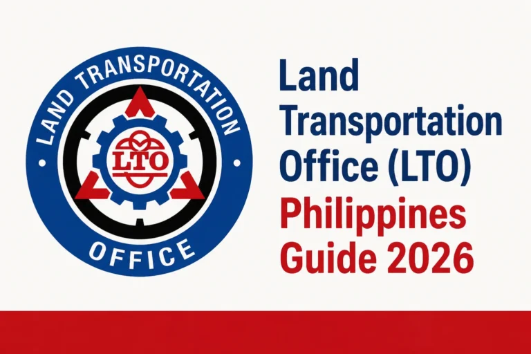 Land Transportation Office (LTO) Philippines Guide 2026